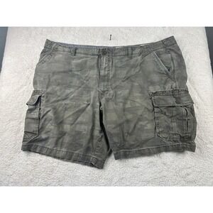 RedHead Shorts Mens Size 48 Cargo Pockets Green Camouflage Casual‎ Boho
